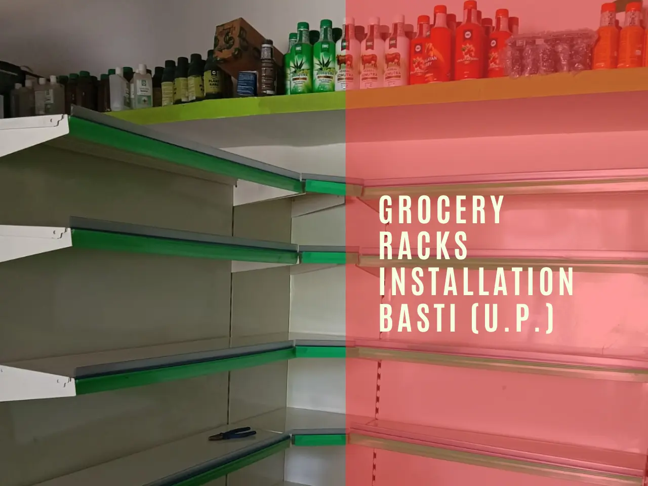 grocery display racks in Basti.webp